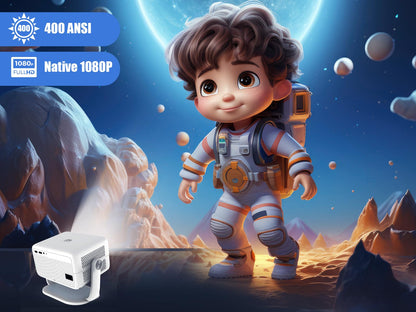 Smart Beamer L018 NTV - Android 13 4K Tragbarer Projektor