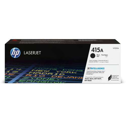 HP 415A (W2030A) Original Toner Schwarz für LaserJet Pro M454: Schwarze Tonerpatrone für monochrome Laserdrucke.