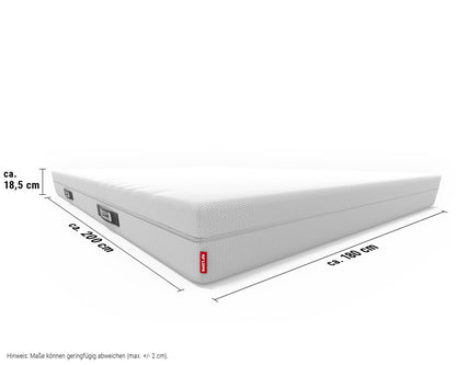 bett1 BODYGUARD Anti-Kartell-Matratze 180x200 cm, mittelfest & fester