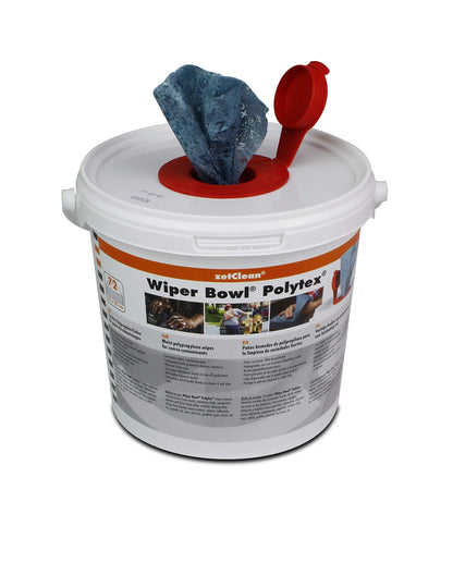 ZVG Wiper Bowl Polytex Feuchttücher 6er Eimer - Aloe Vera