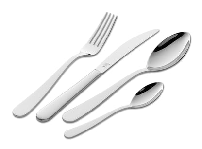 ZWILLING Greenwich Besteck Set 68-teilig für 12 Personen Matt Silber