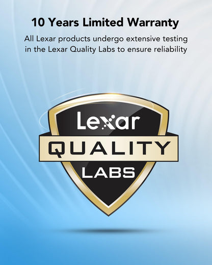 Lexar microSD Speicherkarte 128GB 2er-Pack mit SD-Adapter U3 V30