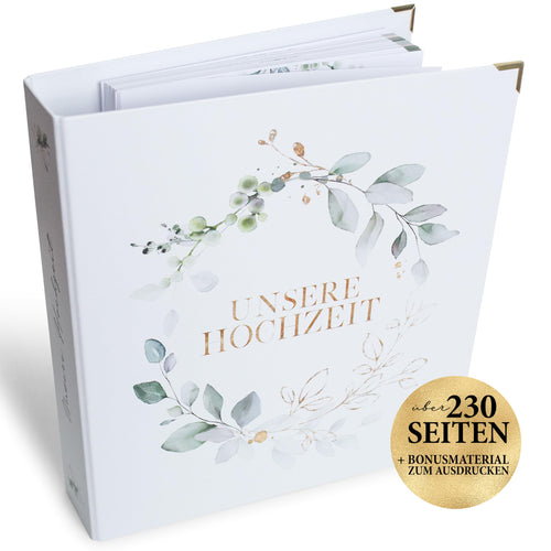 Stefanie Reindl Hochzeitsplaner A4 – Hochzeitsordner mit Checklisten