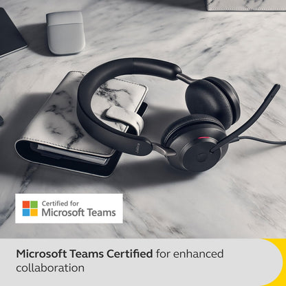 Jabra Evolve2 40 SE Kabel Stereo Headset - MS Teams USB-A Schwarz