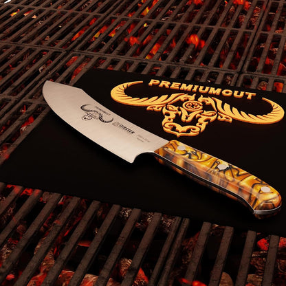 Giesser PremiumCut Chefs No 1 Kochmesser 20 cm Spicy Orange