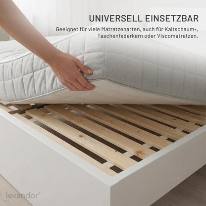 Panorama24 Rollrost Premium 140x200 cm, Rolllattenrost mit 23 Latten