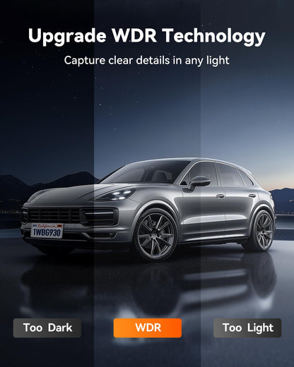 WOLFBOX G930 4K Dash Cam Rückspiegel 10'' mit GPS