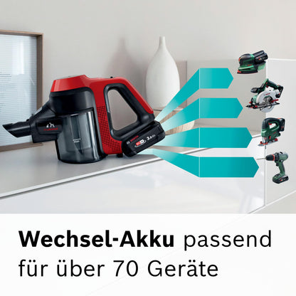 Bosch Unlimited 7 ProAnimal Akku-Staubsauger BKS711PET, beutellos, rot