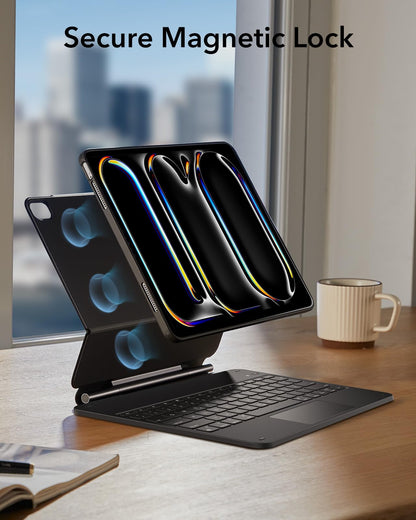 ESR Rebound 360 Tastaturhülle für iPad Pro 13 Zoll (M5/M4), Schwarz