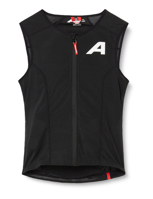 Alpina Proshield Junior Rückenprotektor - Black, 152. Schwarzer, länglicher Protektor. Schützt den Rücken bei Ski- und Snowboardfahrten durch Absorption von Aufprallenergie.
