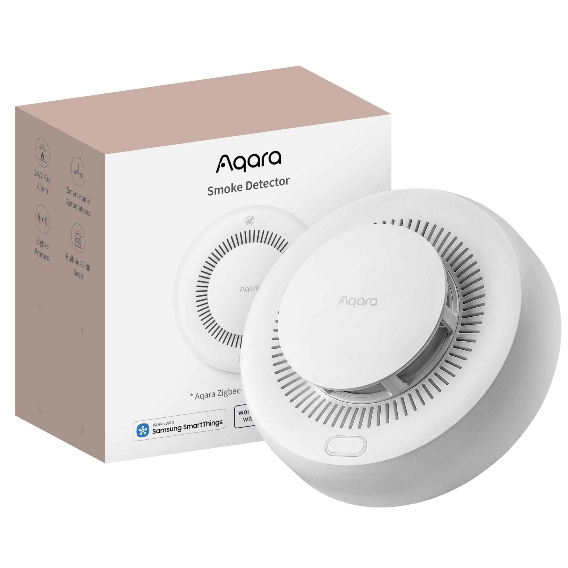 Aqara Rauchmelder SD-S01E mit Zigbee 3.0, 85-dB-Sirene und Matter