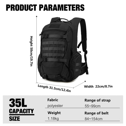 Mardingtop Taktischer Rucksack 35L Trekkingrucksack Outdoor