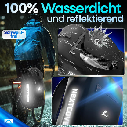Nextcover 3in1 Fahrradtasche für Gepäckträger, wasserdicht, 25 L