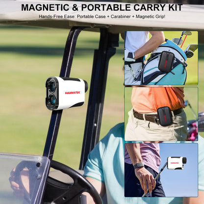 HANMATEK GR1200 Golf-Entfernungsmesser mit Neigungsmessung