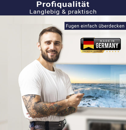 timalo Küchenrückwand Glasoptik Spritzschutz Acryl – Meer 120x60cm