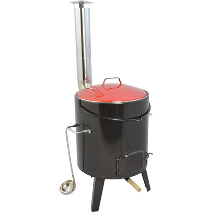 ACTIVA Gulaschkanone | Emaillierter Gulaschkessel - 14L