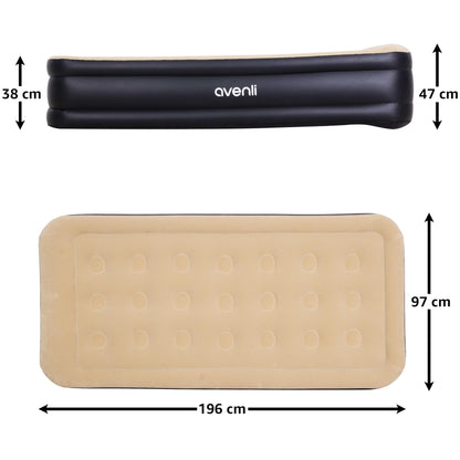 AVENLI Luftbett selbstaufblasend 1 Person – extra hoch