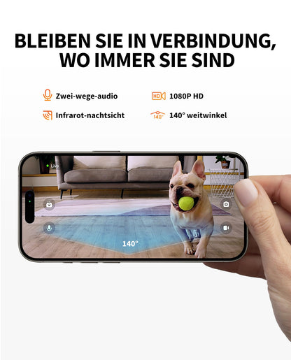 PETKIT KI Futterautomat Kamera 3L – Smart für Katze & Hund