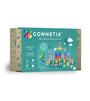 CONNETIX Regenbogen Ball Run Set – Magnetische Fliesen 92 Teile. Buntes Set aus magnetischen Bausteinen zur Konstruktion einer Kugelbahn.