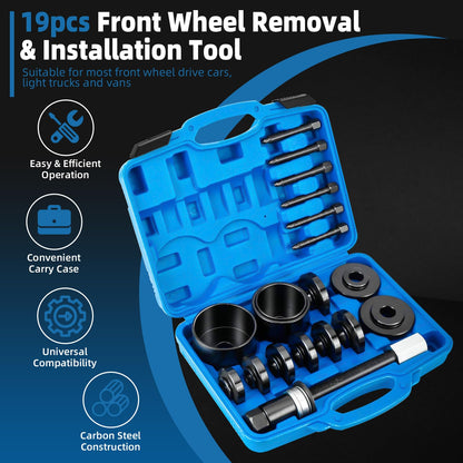 FreeTec Radlager Werkzeug Radnabe Abzieher Ausdrücker Universal