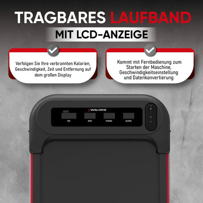Walking Pad F2200 Laufband Ultraflach 0.75 PS – Unter dem Schreibtisch