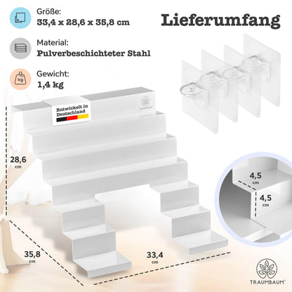 TRAUMBAUM Tonie Regal Einsatz für IKEA KALLAX, magnetisch, weiss