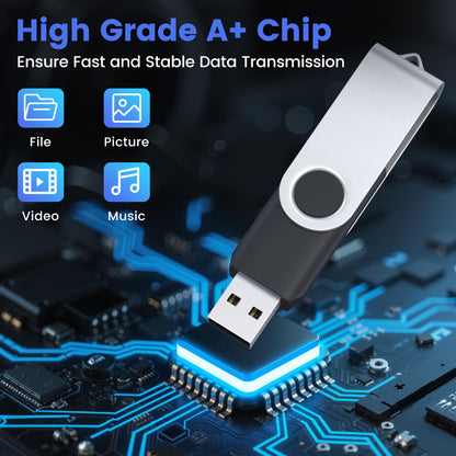 ABLAZE USB Stick 8GB 10er Pack USB 2.0 mit Schlüsselbändern