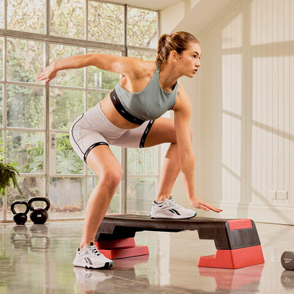 Reebok Bluetooth Step 2021 – Cardio Trainingsstep Rot
