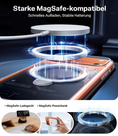 TORRAS Ostand Q3 Spin iPhone 17 Pro Hülle mit 360° MagSafe Ständer