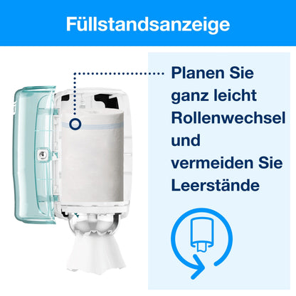 Tork 101221 Papierwischtücher – M1 Mini Mehrzweck Innenabrollung