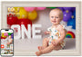 WONNIE Frameo Digitaler Bilderrahmen 10,1 Zoll WLAN Touchscreen 32 GB mit IPS-Display und Tischständer