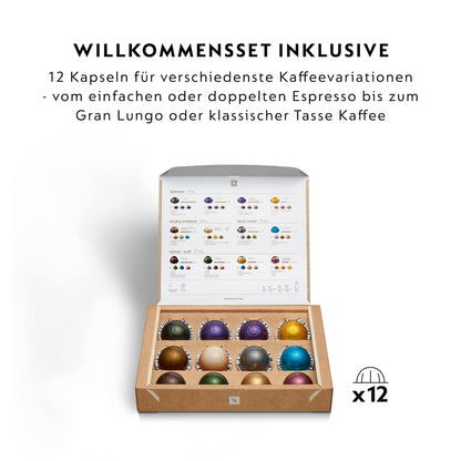 Nespresso Vertuo Pop ENV90.B Kaffeekapselmaschine, schwarz