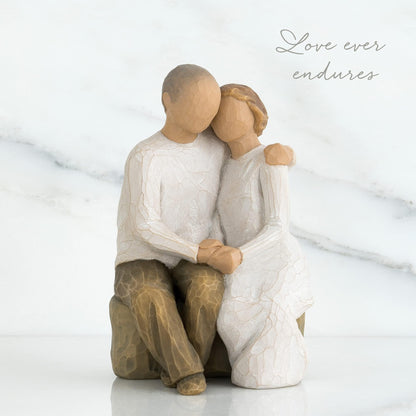 Willow Tree Anniversary Figur, handbemalte Kunstharzfigur 15 cm