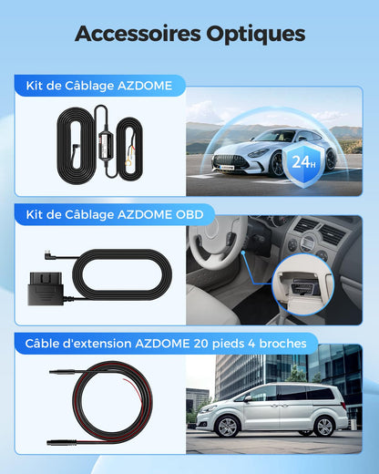 AZDOME GS63H Pro Dashcam Auto – 4K Dual GPS/WiFi