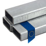 Stahl-Shop24 Rechteckrohr S235JRH - Feuerverzinkt 100x60x3 mm. Feuerverzinktes Rechteckrohr für korrosionsfeste Tragwerke.