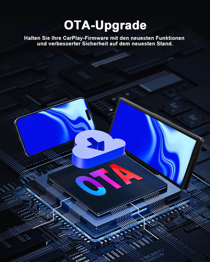 Avylet 8.1" Wireless Carplay Display Android Auto Rückfahrkamera