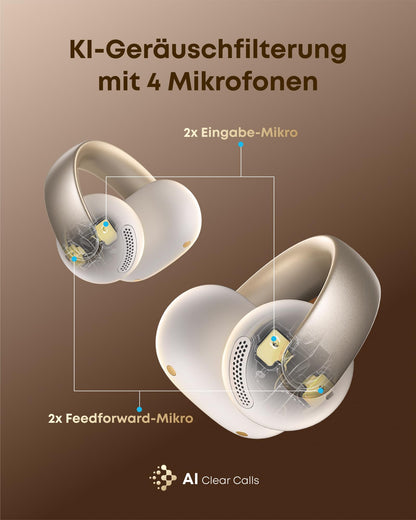 soundcore AeroClip Open-Ear Bluetooth Kopfhörer mit Hi-Res Audio