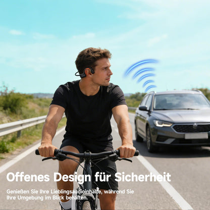 sunvito X30 Knochenschall Kopfhörer Bluetooth 5.4 IPX8 mit MP3-Player