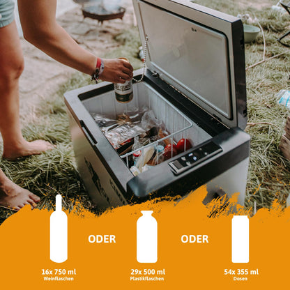 Cross Tools ICEBOX 40 Kompressor Kühlbox 37L Camping