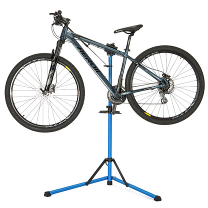 CXWXC Schwerlast Fahrradmontageständer 360° drehbar – Blau