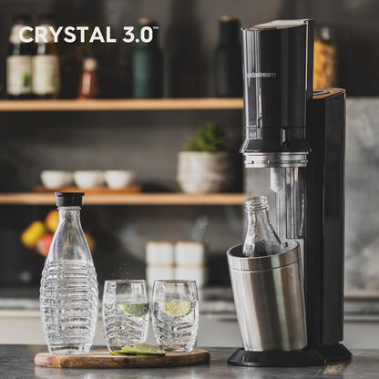 SodaStream CRYSTAL 3.0 Wassersprudler - Titan Quick-Connect