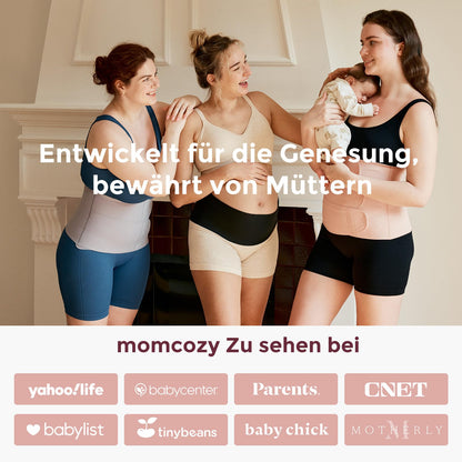 Momcozy Ergowrap Bauchgurt nach Geburt, nahtloses Bauchband Grösse M