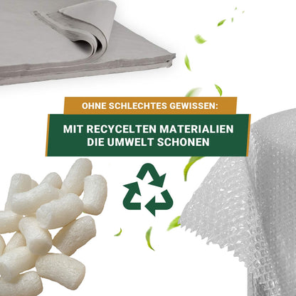BB-Verpackungen Luftpolsterfolie 1 x 100 m, 60 my, 2-lagig, recycelbar