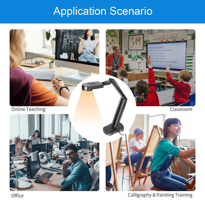 Kitchbai 4K 8MP USB Dokumentenkamera – Ultra HD Qualität