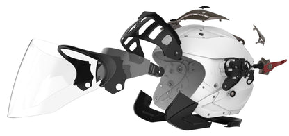 YEMA YM-627 Jethelm Motorradhelm ECE - Schwarz Matt, Grösse S