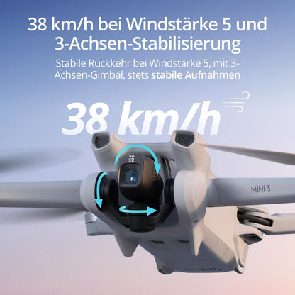 DJI Mini 3 Fly More Combo (DJI RC) – Drohne mit 4K-HDR-Kamera