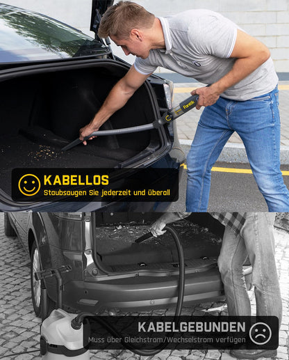 Fanttik Slim V8 Apex Akku-Autostaubsauger – 19000 Pa Leistung
