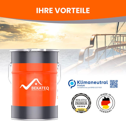 BEKATEQ BE-400 Premium Bootslack – farblos seidenmatt 5L