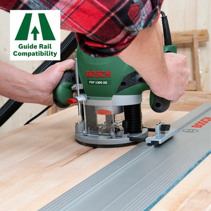 Bosch POF 1200 AE Oberfräse - 1200W, variable Drehzahl