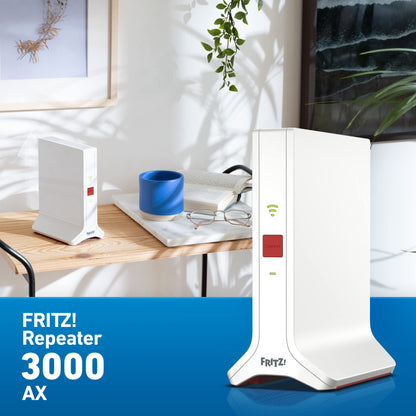 FRITZ! Repeater 3000 AX WLAN Verstärker – Triband Wi-Fi 6